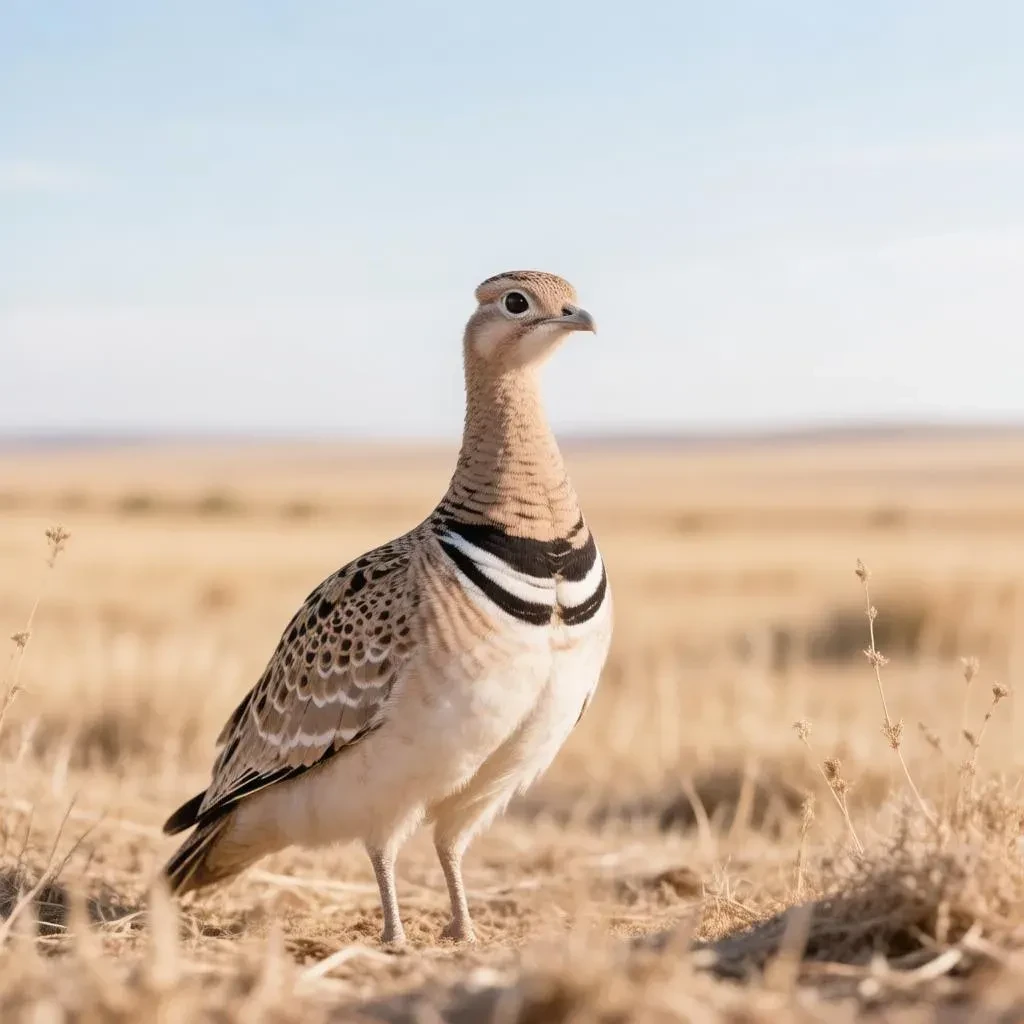 🦜 В Саратовской области впервые посчитают стрепетов — «степных куриц»