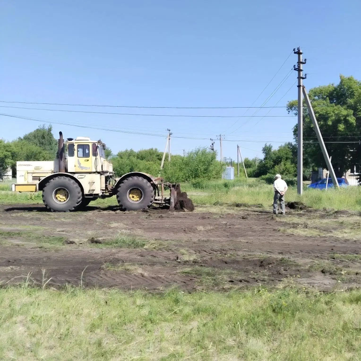 👍В Кислянке началась планировка земельного участка, на котором по программе "Комплексное развитие с