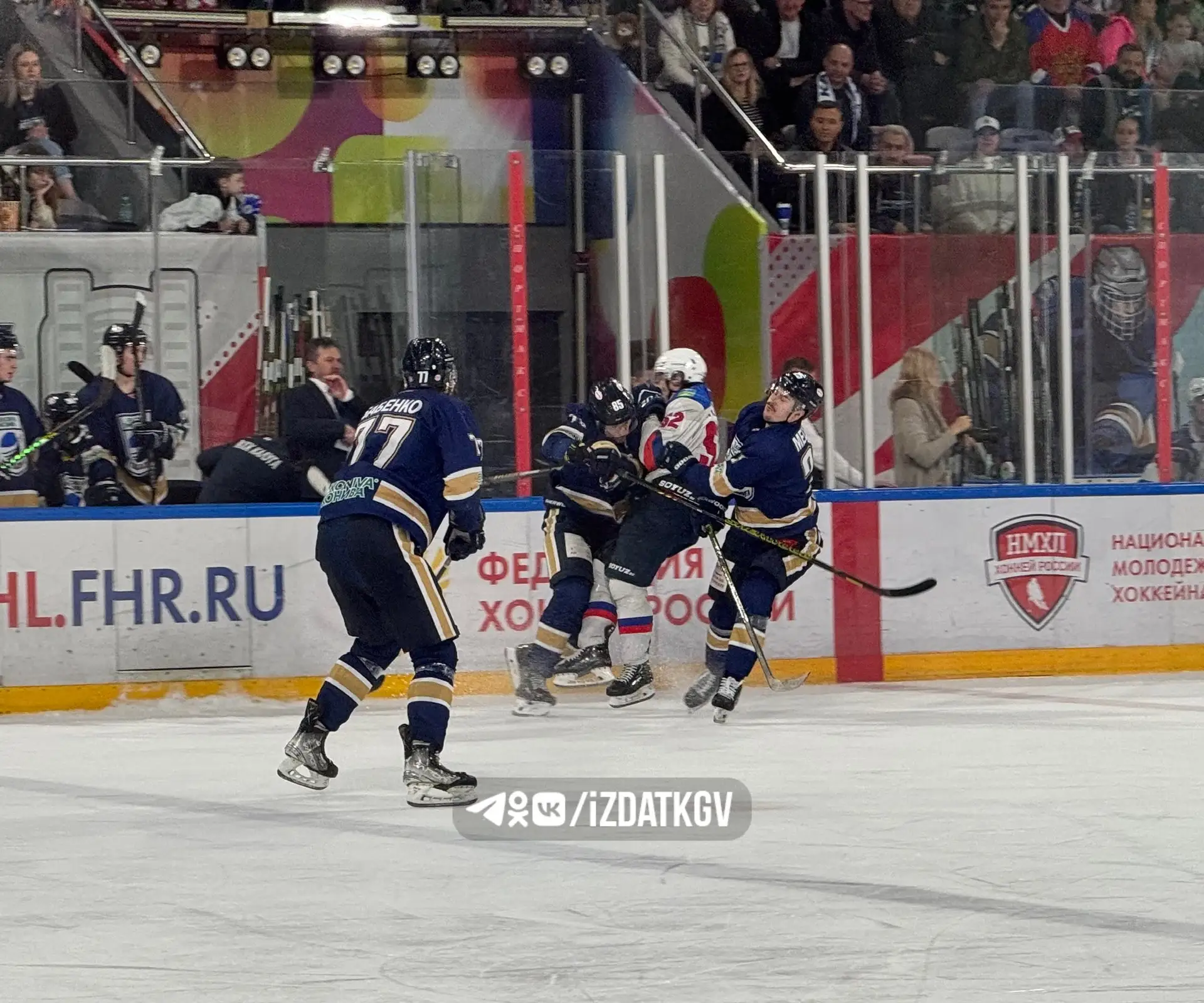 🏒«Калуга» одержала победу над «Гранитом» в 1/4 плей-офф НМХЛ  Наша команда принимает дома гостей из 