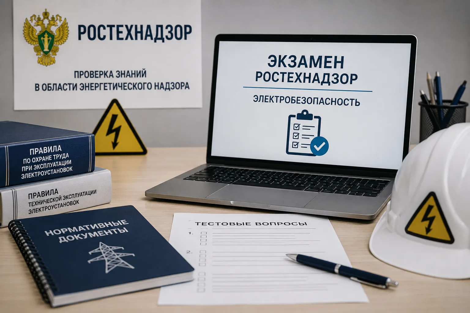 Ростехнадзор опубликовал новые вопросы по электробезопасности. Скачайте Перечень