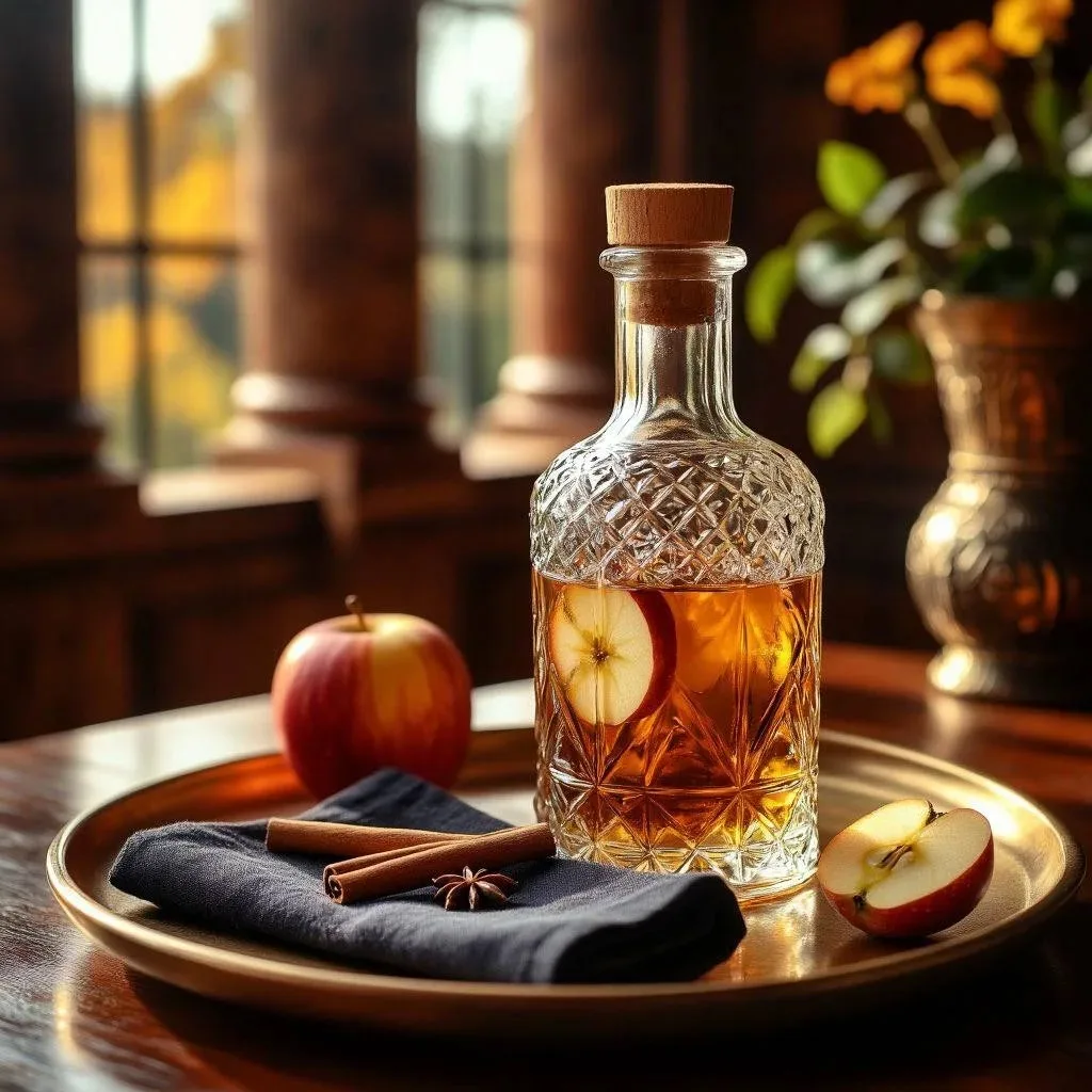 Виски с яблоком, корицей и гвоздикой — согревающая осенняя настойка 🍎🍎🍂