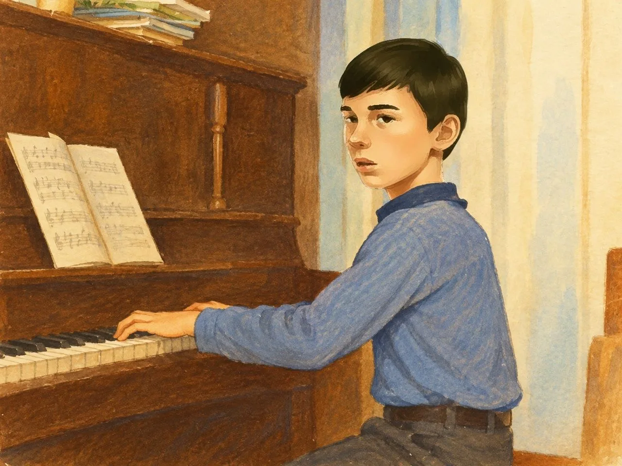 Объявлен конкурс на создание иллюстраций к детской книге о Диме Хворостовском