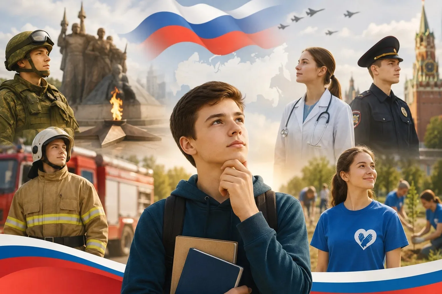 Как патриотические праздники влияют на выбор профессии школьников? Патриотические праздники — это н