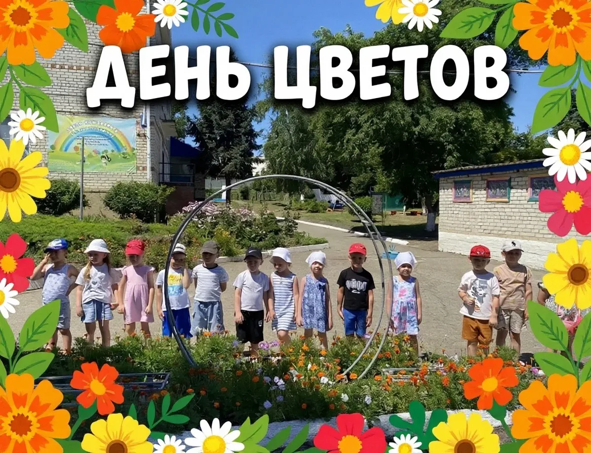 🌸💮🌼🌷День цветов в младшей группе «Пчелка» 🌹🌻🌺🌸
 Ребята учились различать полевые и садовые ц