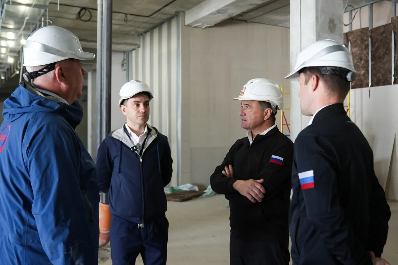 🏥 В мкр. Ольгино в Балашихе продолжаем строить многопрофильную больницу на 1123 койки ...