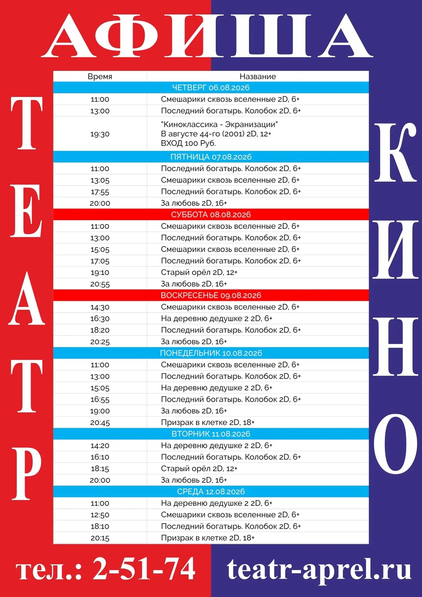 Медиа публикации