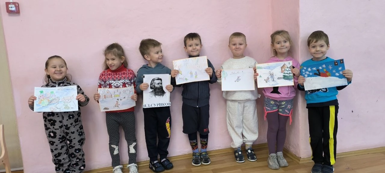 В рамках проекта "Зима в поэзии искрится" в старшей логопедической группе прошло мероприятие "Вот мо