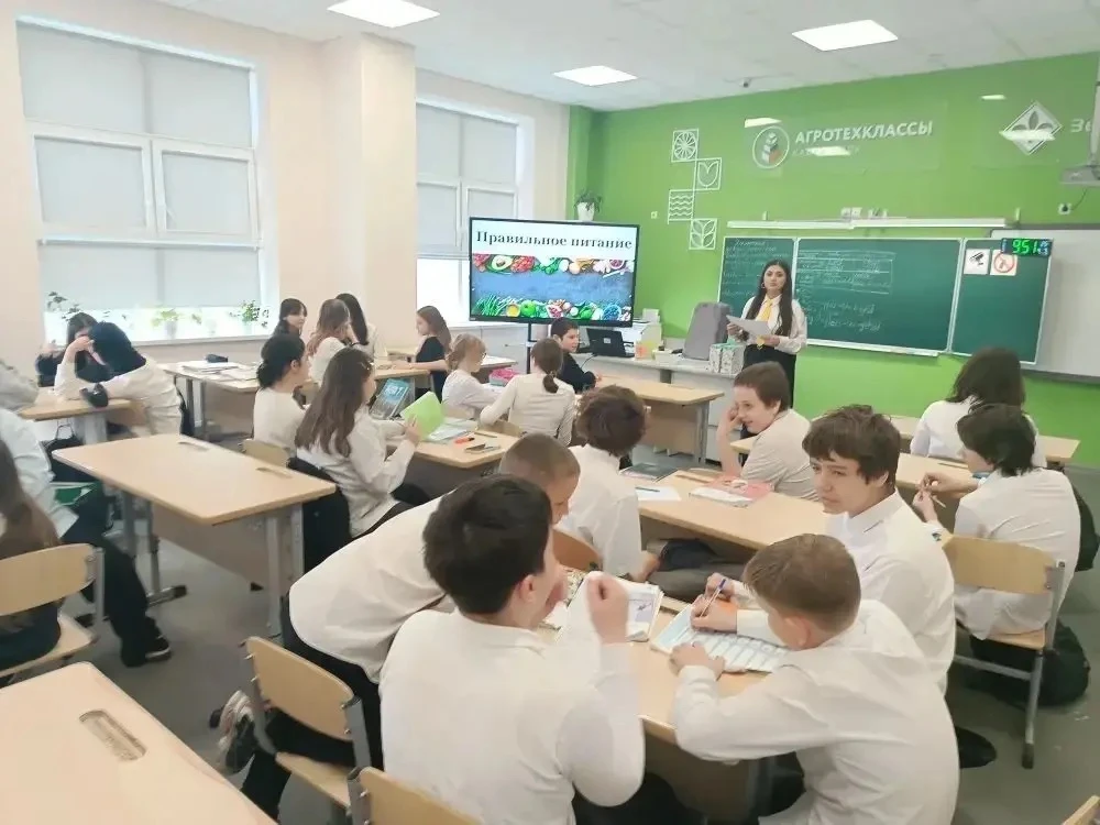 🍏 Здоровье — наш главный ресурс!  В нашей школе прошел необычный урок, посвященный Всемирному дню зд