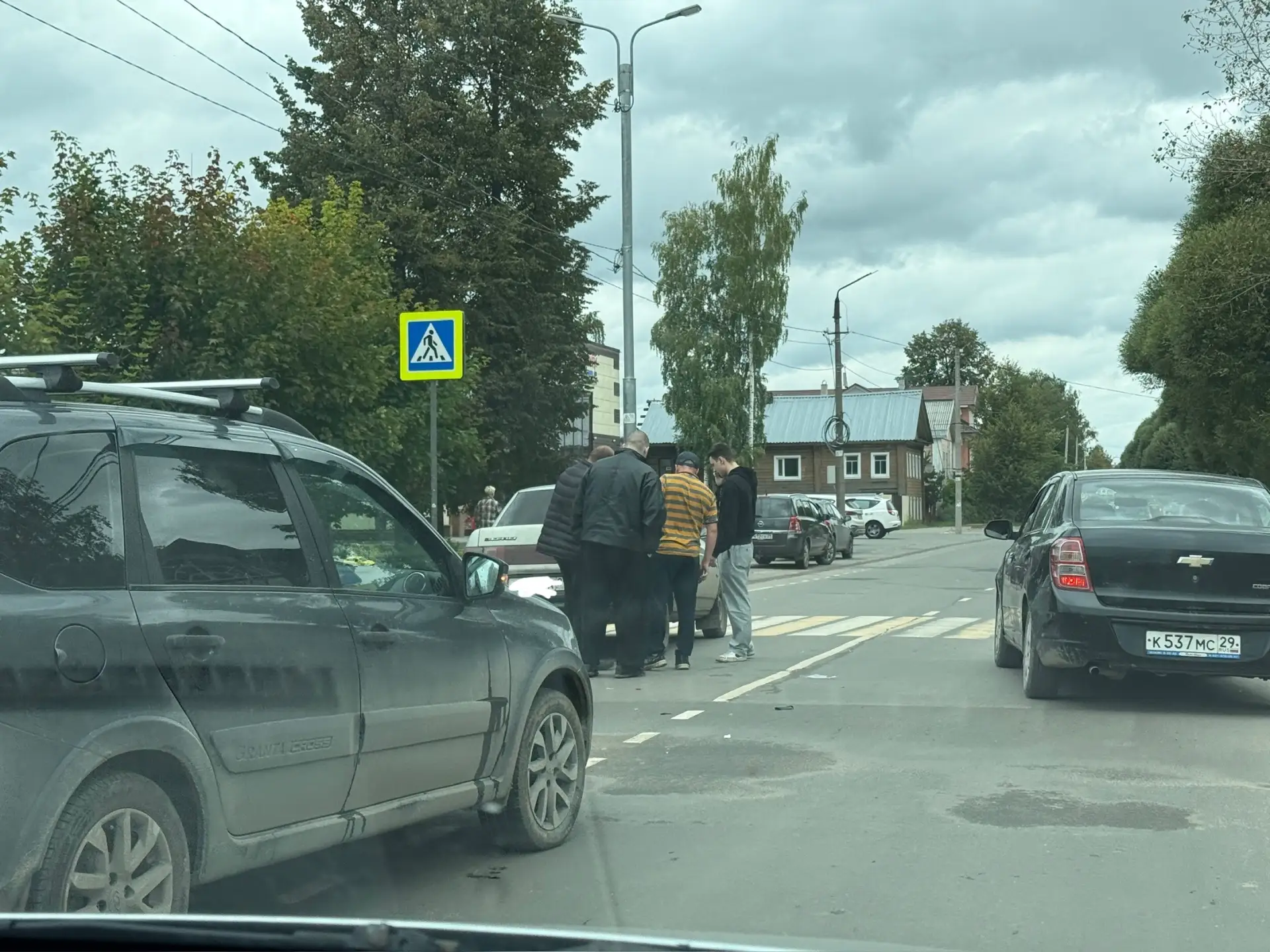 Ну вот и авария случилась без круга