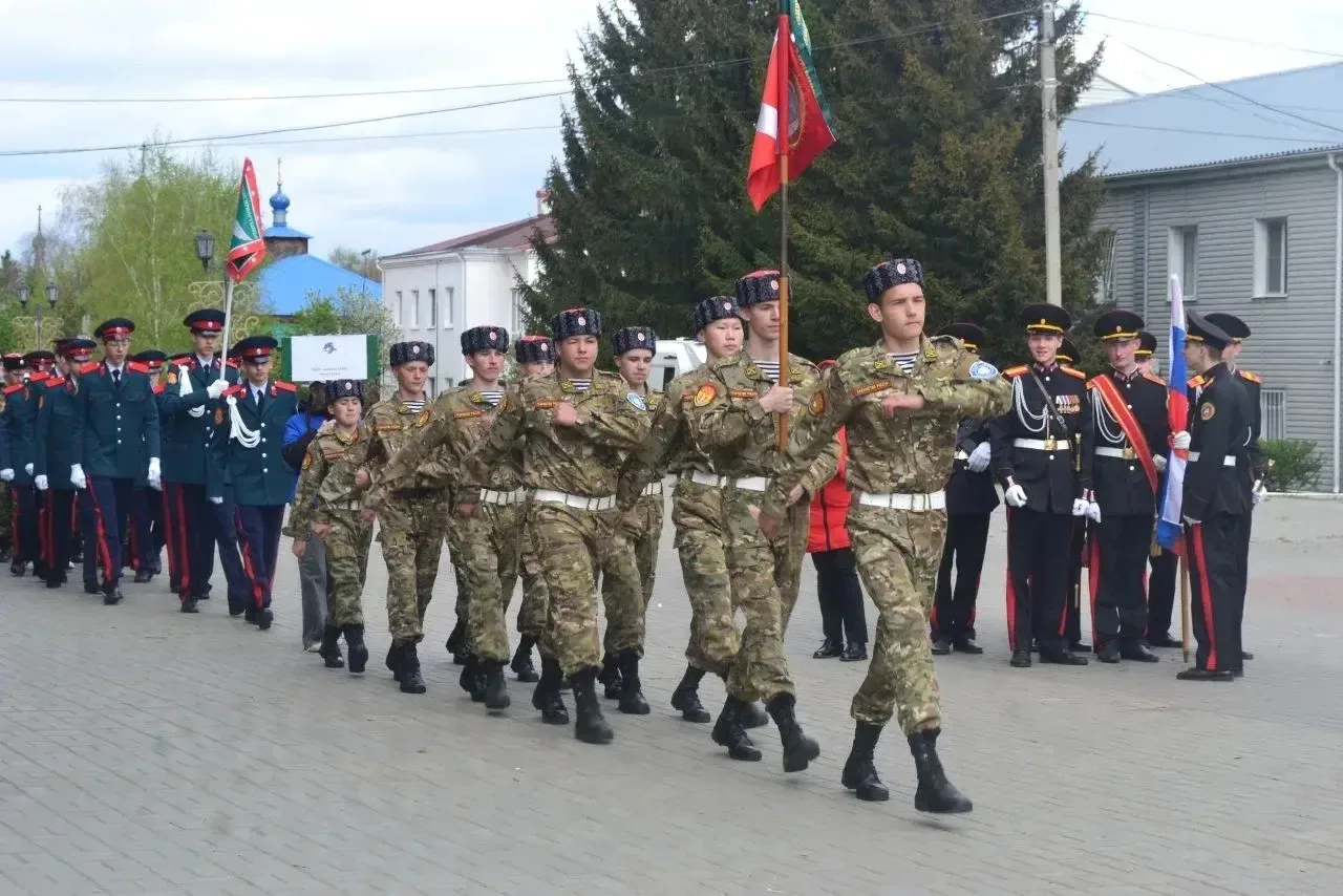 Сегодня в Большеречье завершился 14-й областной этап военно-спортивной игры «Казачий сп...