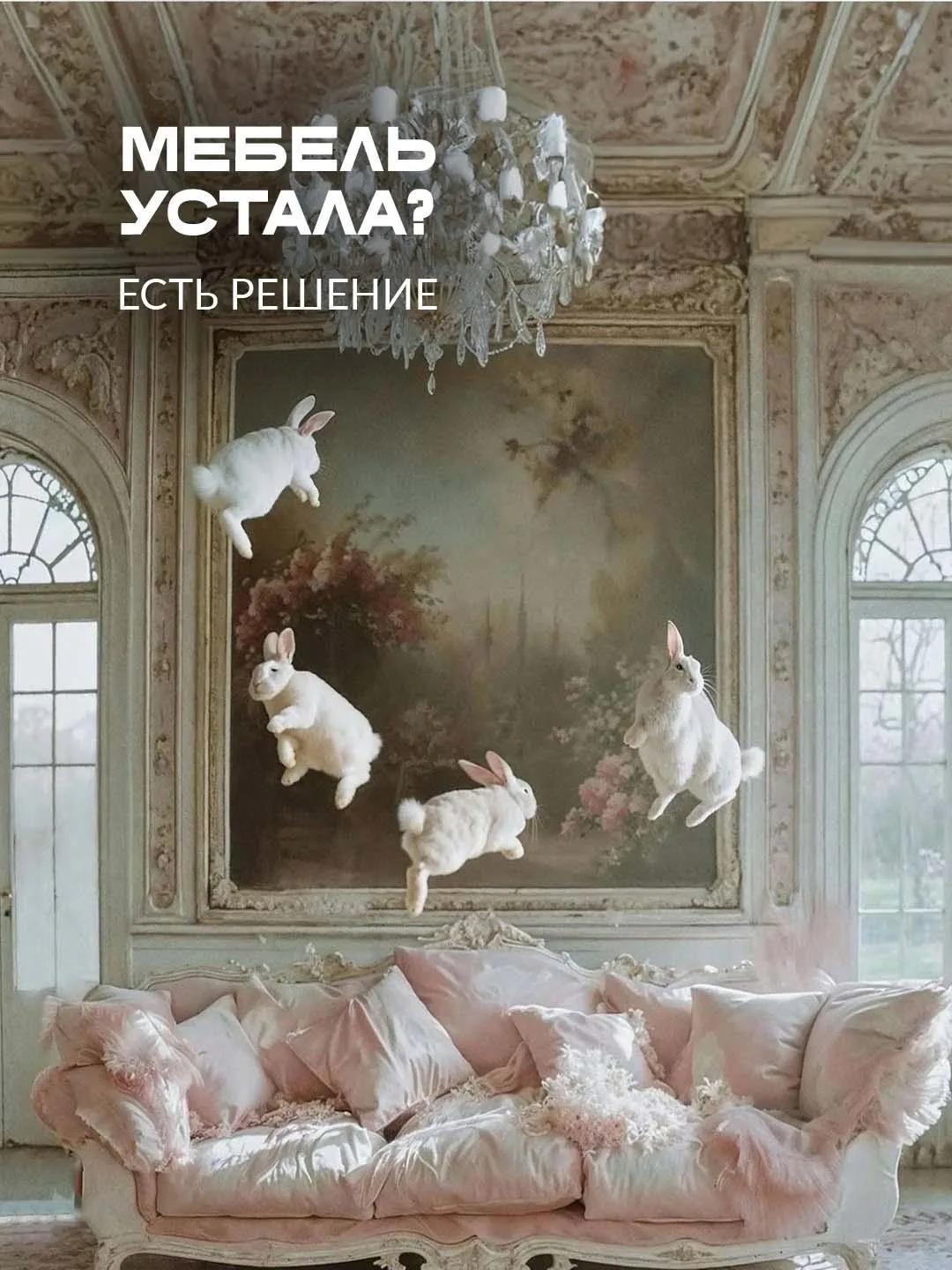 Иногда текстиль устаёт раньше, чем сама мебель. 
 
✖ Диван потерся. 
✖ Стулья надоели. 
✖ На даче вс