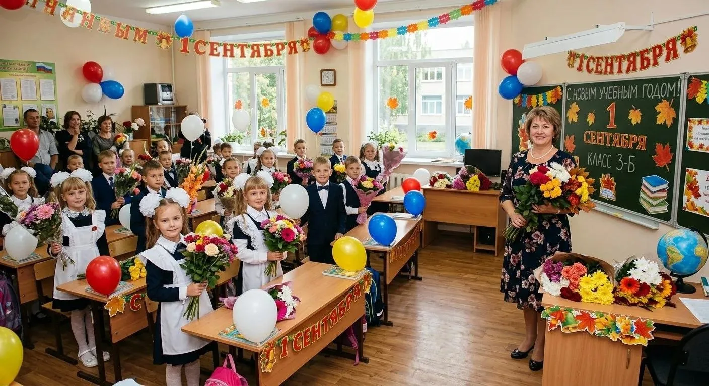 👨‍🎓👩‍🎓С Днём знаний, дорогие учителя и ученики !