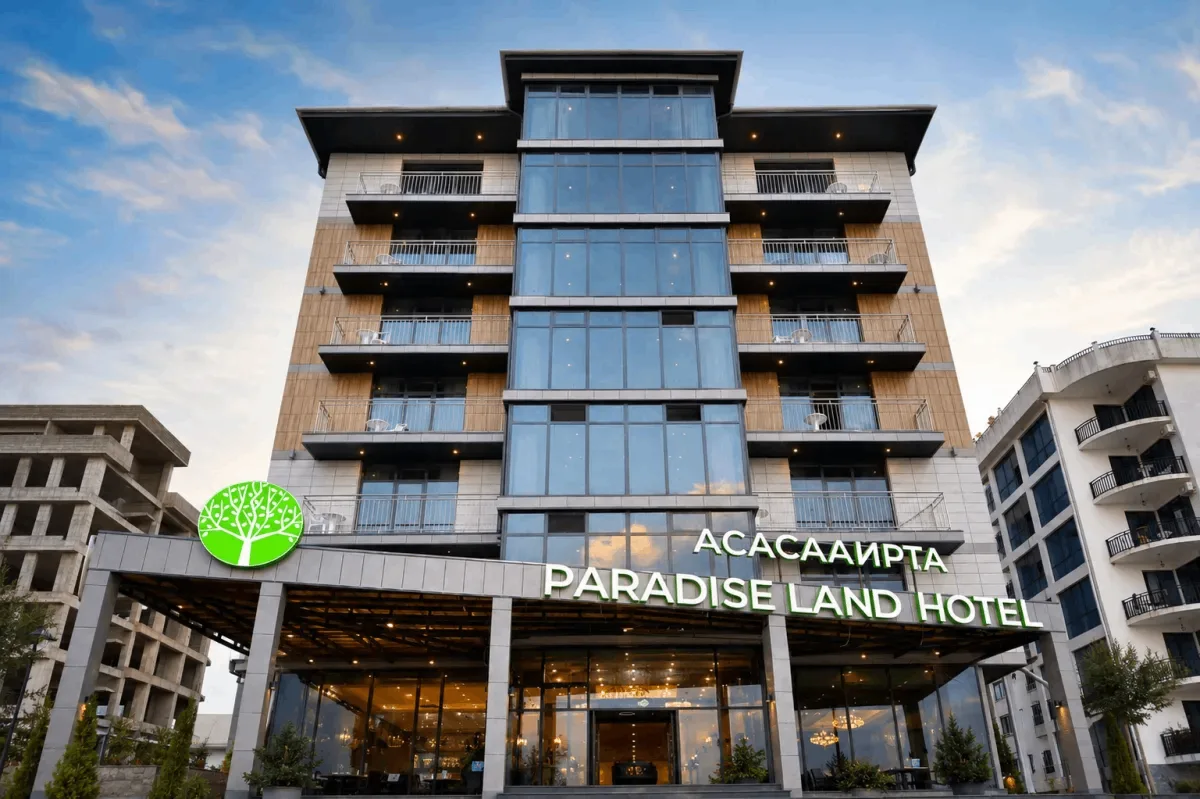 НОВИНКА В АБХАЗИИ

 🏖 Paradise Land (Алахадзы)
 — стильный бутик-отель на первой линии со светлыми 