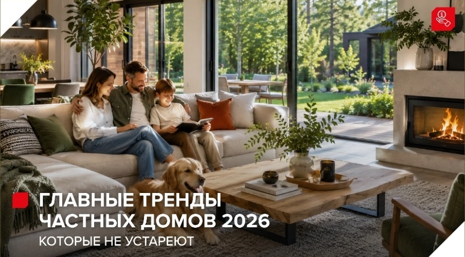 📌Главные тренды частных домов в 2026