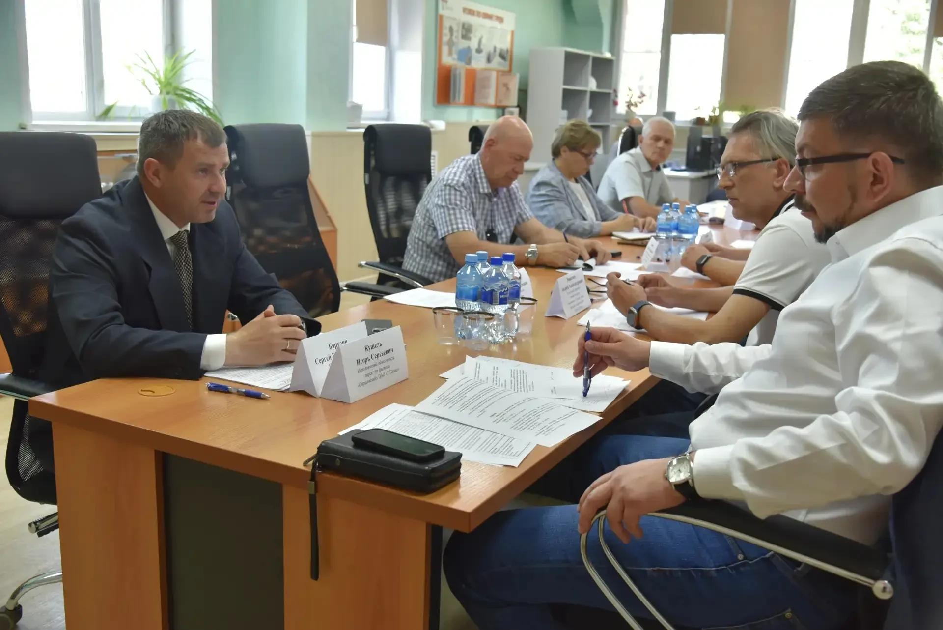 Сегодня состоялось очередное заседание штаба по подготовке к отопительному сезону

Особое внимание б