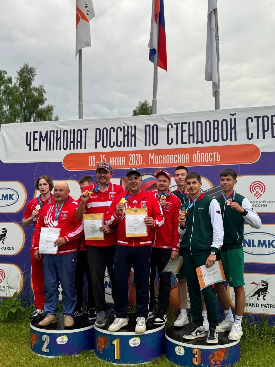 Заключительный день Чемпионата России по стендовой стрельбе 💥

Упражнение «трап команды» среди мужч