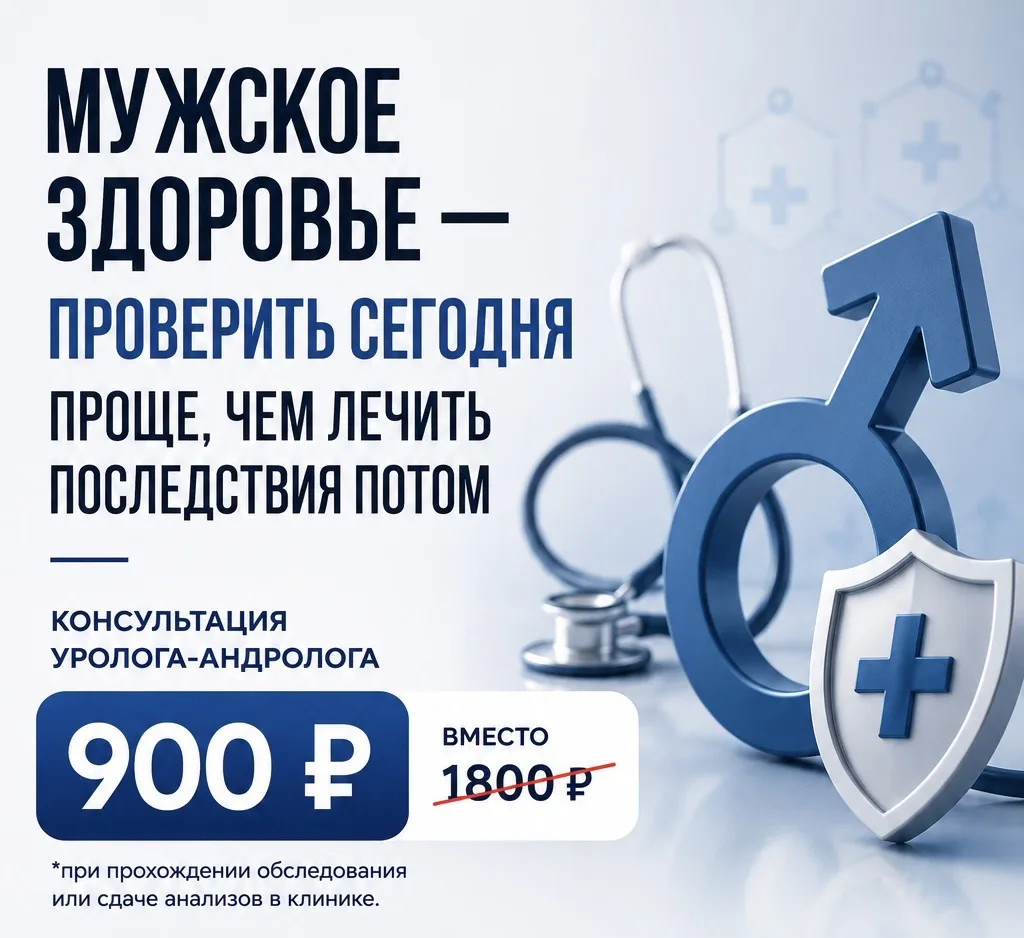 Консультация уролога-андролога