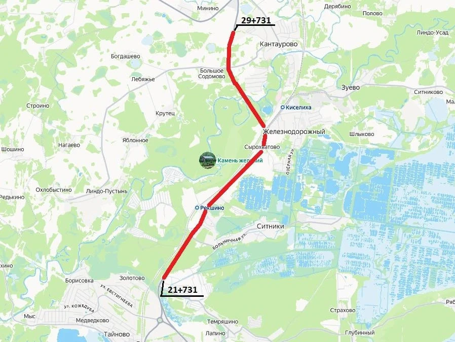 Ремонт трассы на Бору, из-за которого собираются огромные пробки, планируется завершить...