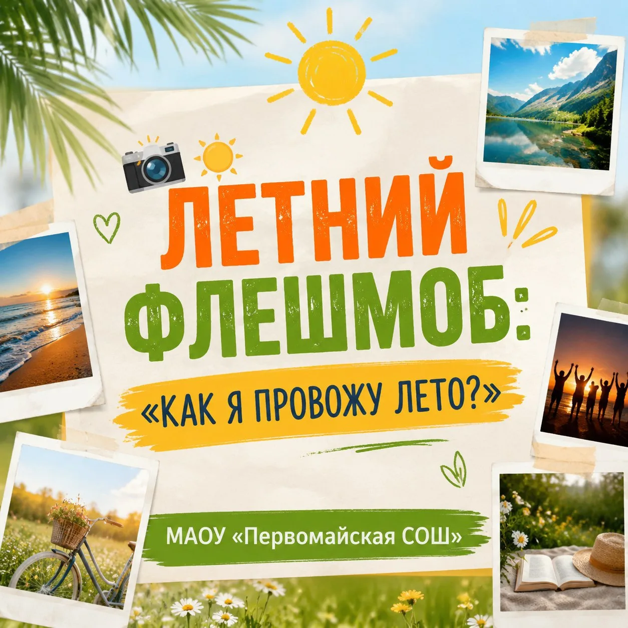 📸☀️ЛЕТНИЙ ФЛЕШМОБ: «КАК Я ПРОВОЖУ ЛЕТО?» 

Дорогие ребята, уважаемые родители и педагоги! 

Июль в 