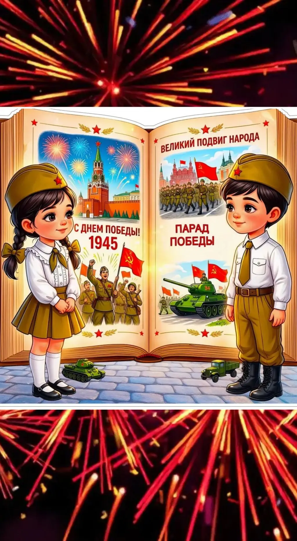 🎇9 мая — День Победы — святой для каждого из нас праздник и мы, сегодняшние граждане с...