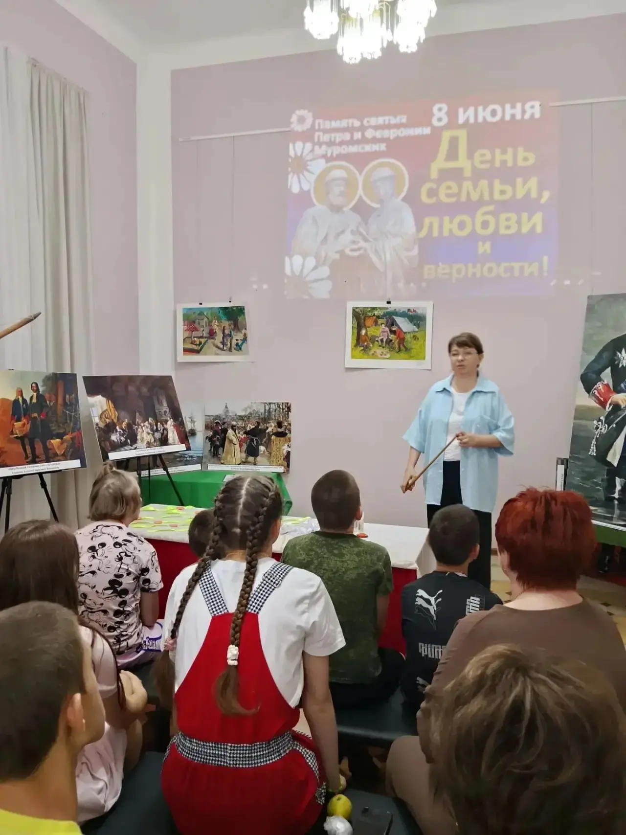 🌟В Новокубанском краеведческом музее прошел необычный и очень теплый мастер-класс, приуроченный к п