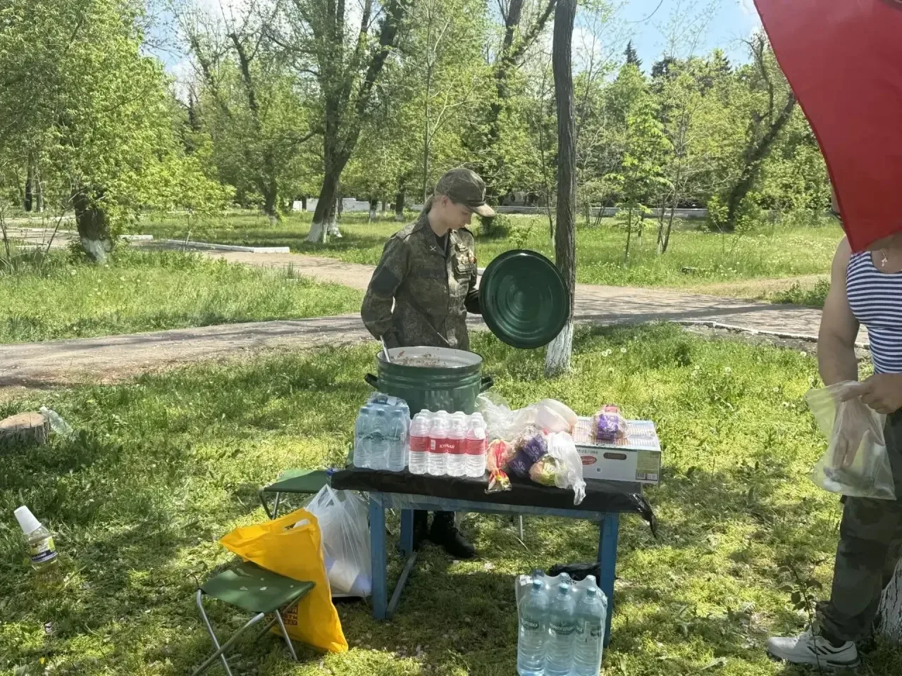 ✅ В честь 81-й годовщины Победы в Великой Отечественной войне на территории микрорайона Лиховского с
