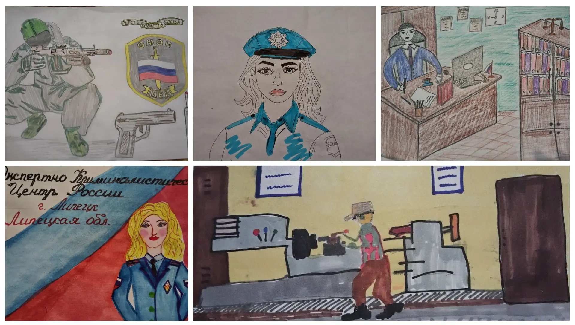 🖼️В рамках недели профориентации учащиеся 1-10 классов МАОУ СШ №58 города Липецка с большим энтузиаз