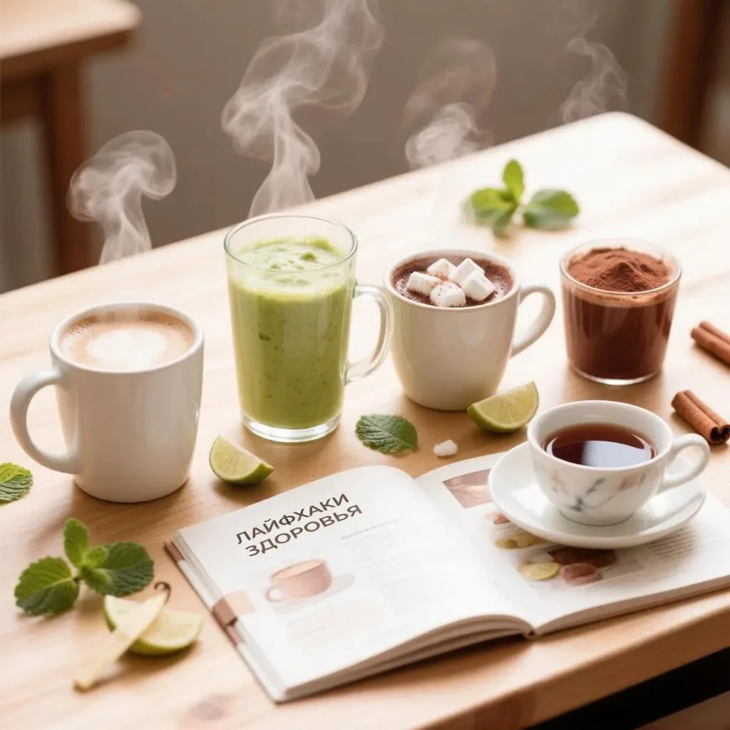 ☕ ЗАМЕНА КОФЕ: 5 НАПИТКОВ, КОТОРЫЕ ДАЮТ ЭНЕРГИЮ БЕЗ ВРЕДА