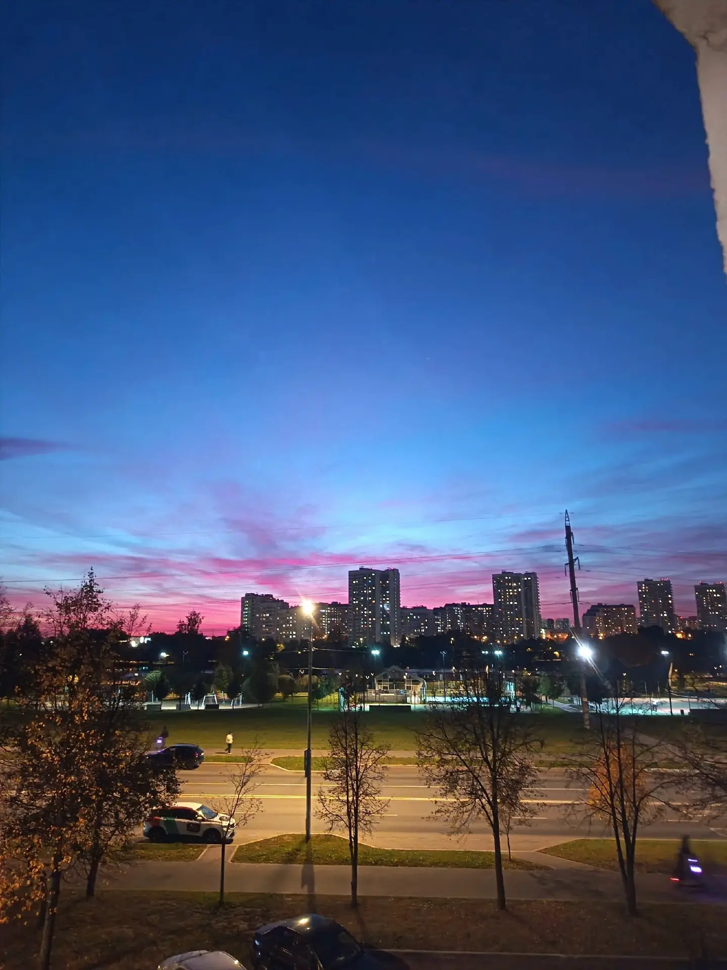 Потрясающие закаты нашего района 🥰😍