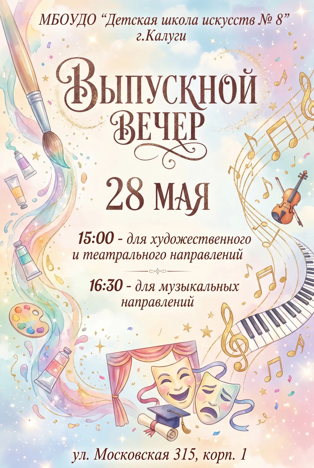 🎭🎨🎹🎷Выпускной!🔔🔔🔔