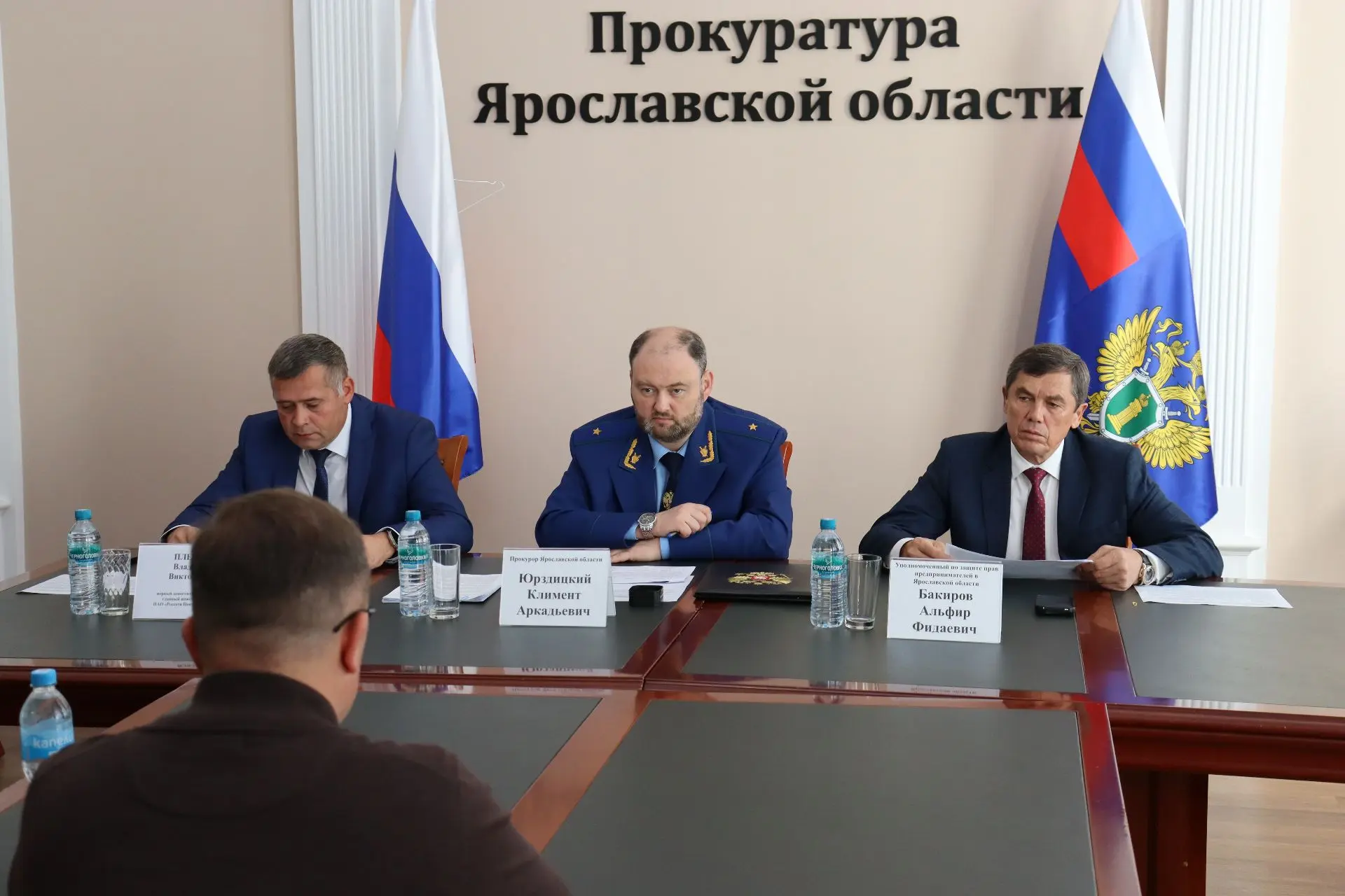 Сегодня, 27 августа, прокурор Ярославской области Климент Юрздицкий и региональный Упол...