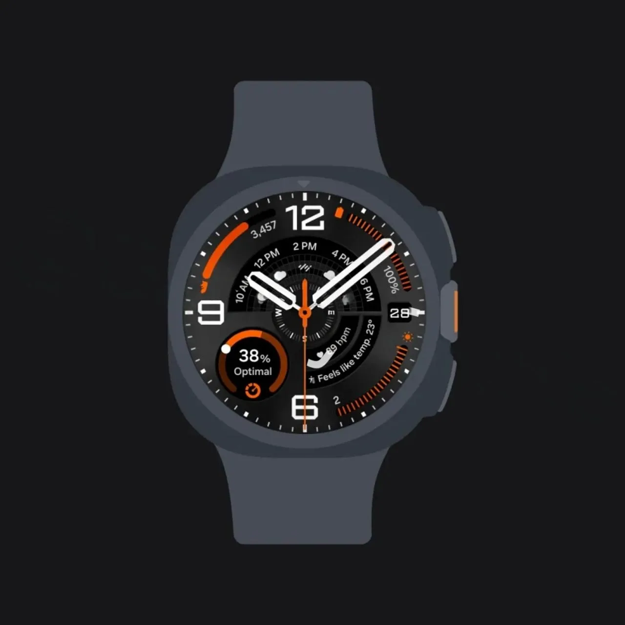 👀 Новые циферблаты и карточки Galaxy Watch Ultra 

#GalaxyWatch