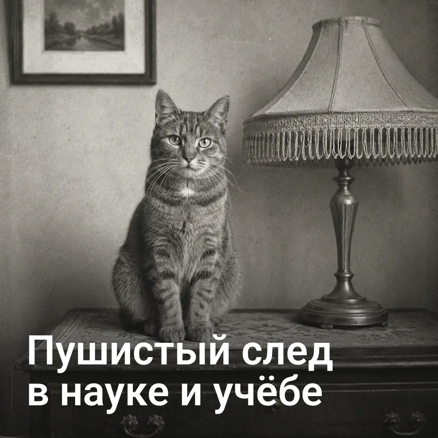 К 1 сентября решили вспомнить котиков, которые тоже оставили свой след в мире знаний.
