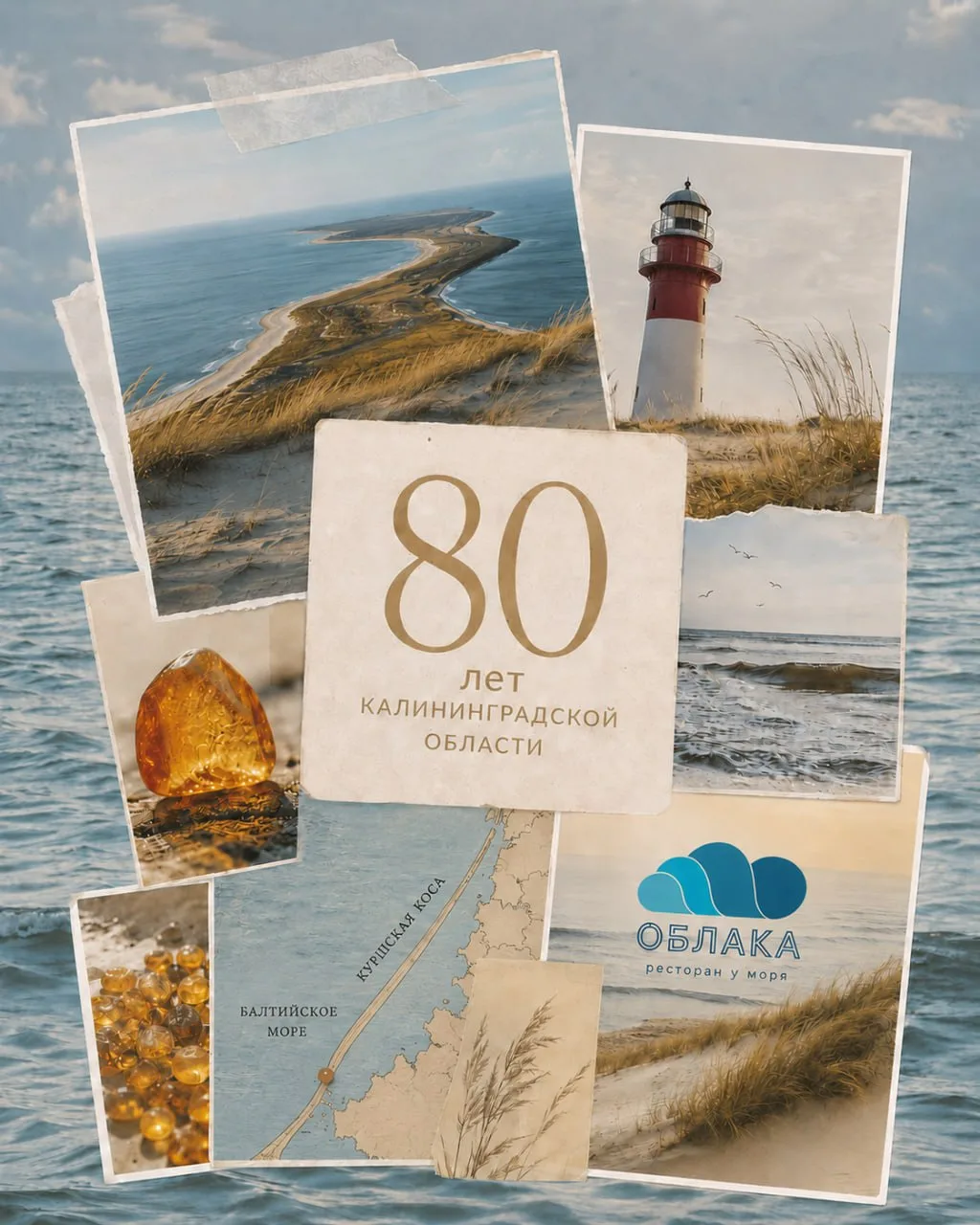 80 лет Калининградской области! С праздником, любимый край 💙
