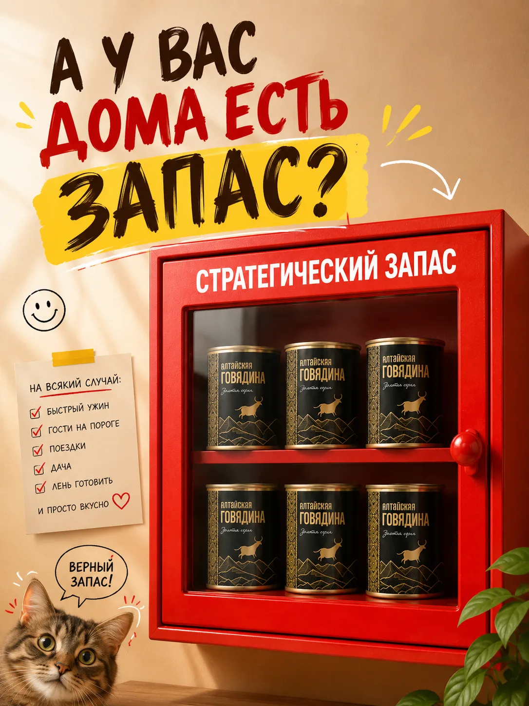 СТРАТЕГИЧЕСКИЙ ЗАПАС 🥫