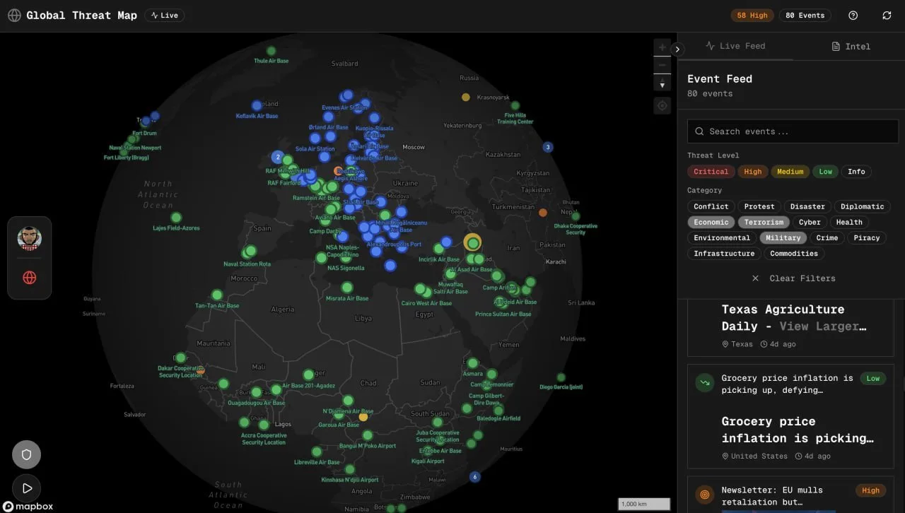 globalthreatmap

Это инструмент для визуализации глобальных угроз, предоставляющий информацию.

Ключ
