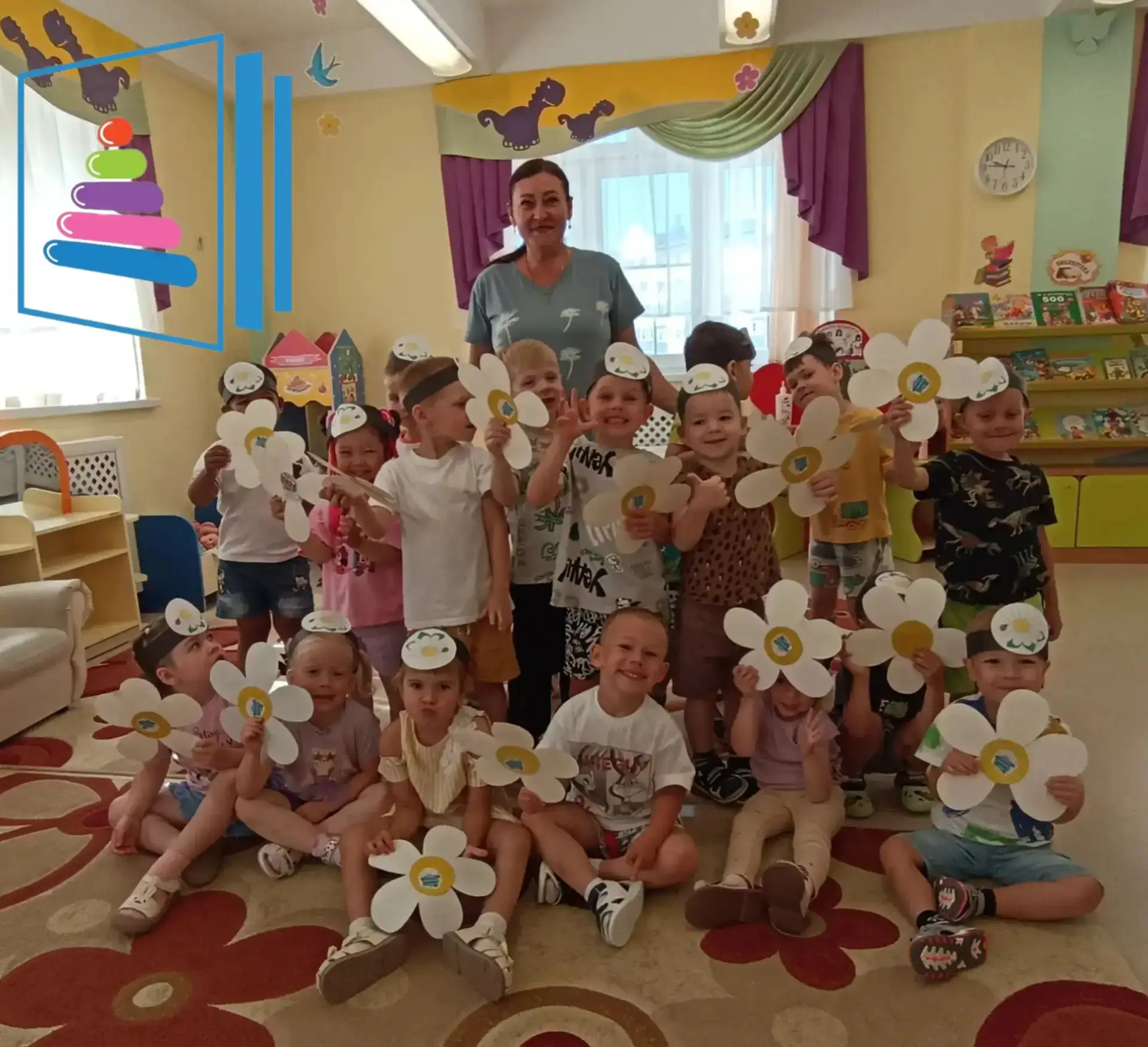 💥 🌼 Ромашковое настроение ко Дню семьи, любви и верности 🌼
🌸 К замечательному празднику воспитан