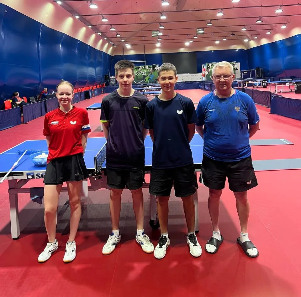 🏓🔥 В Сочи завершается сбор кадетской сборной России