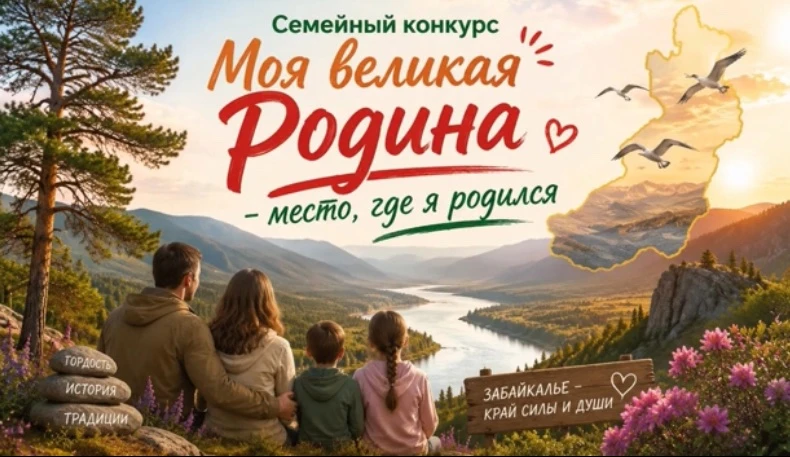Подведены итоги краевого семейного конкурса «Моя великая Родина — место, где я родился».