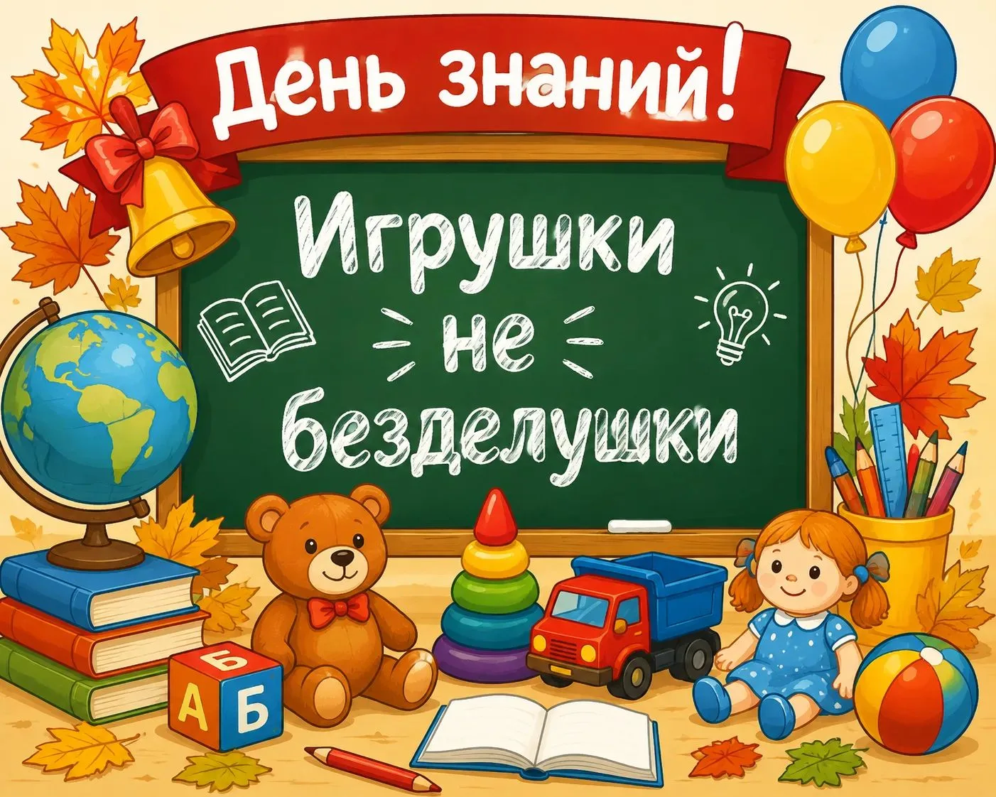 «Игрушки — не безделушки!» праздник, посвящённый Дню знаний