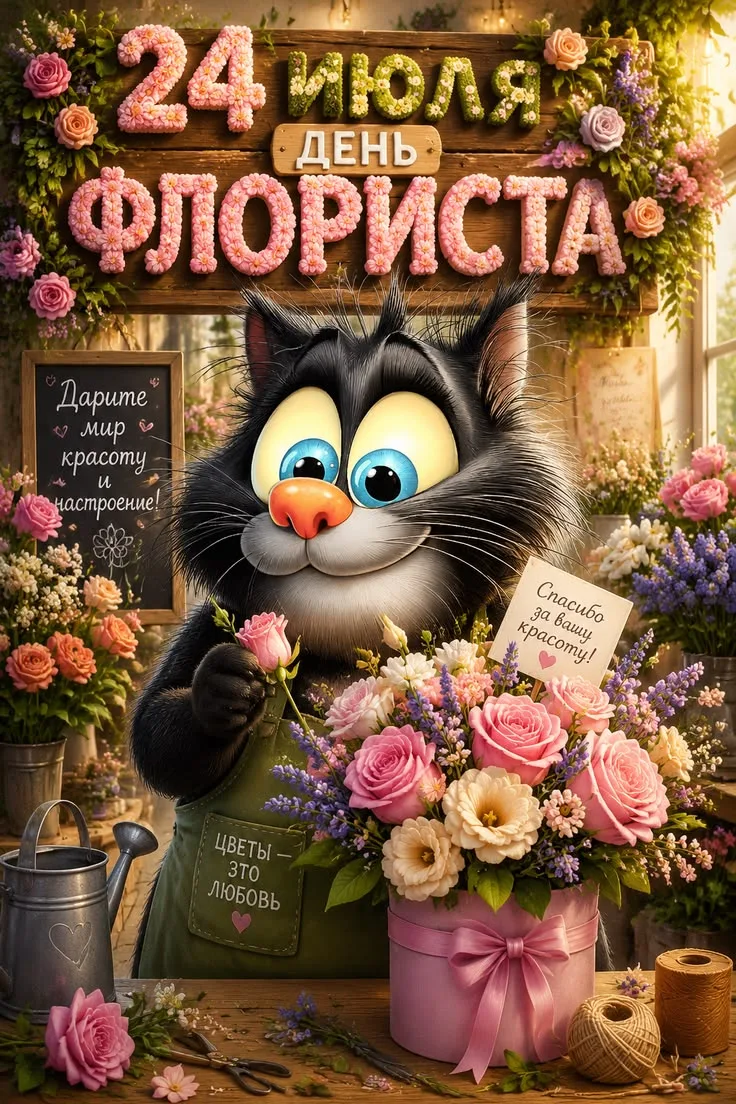 🌸 С Днём флориста от 3 "С"

Сегодня, 24 июля, свой профессиональный праздник отмечают люди самой кр