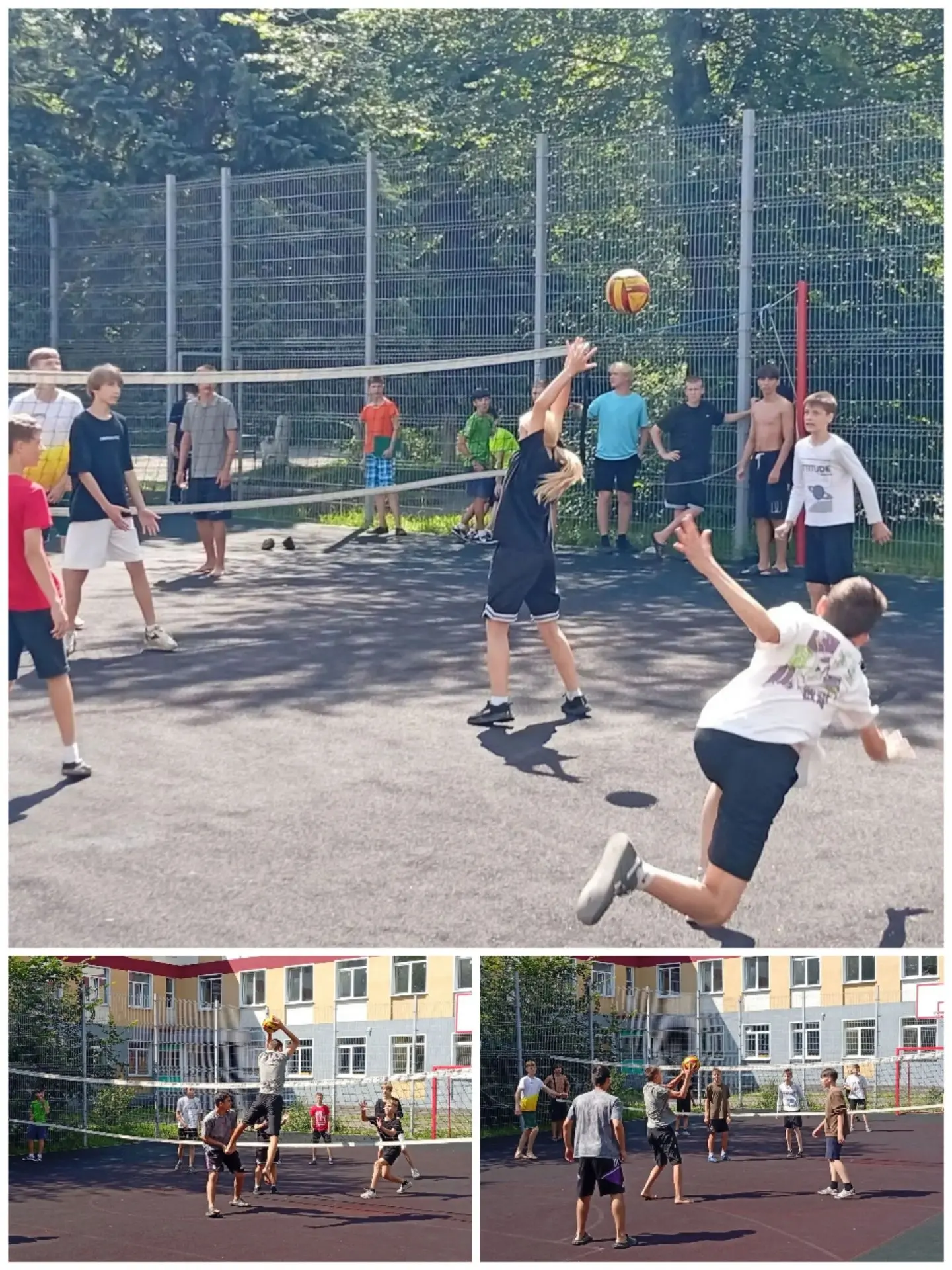 "Ловим лето за хвост! "☀️

В Доме детства прошли жаркие соревнования по пионерболу и волейболу. Редк
