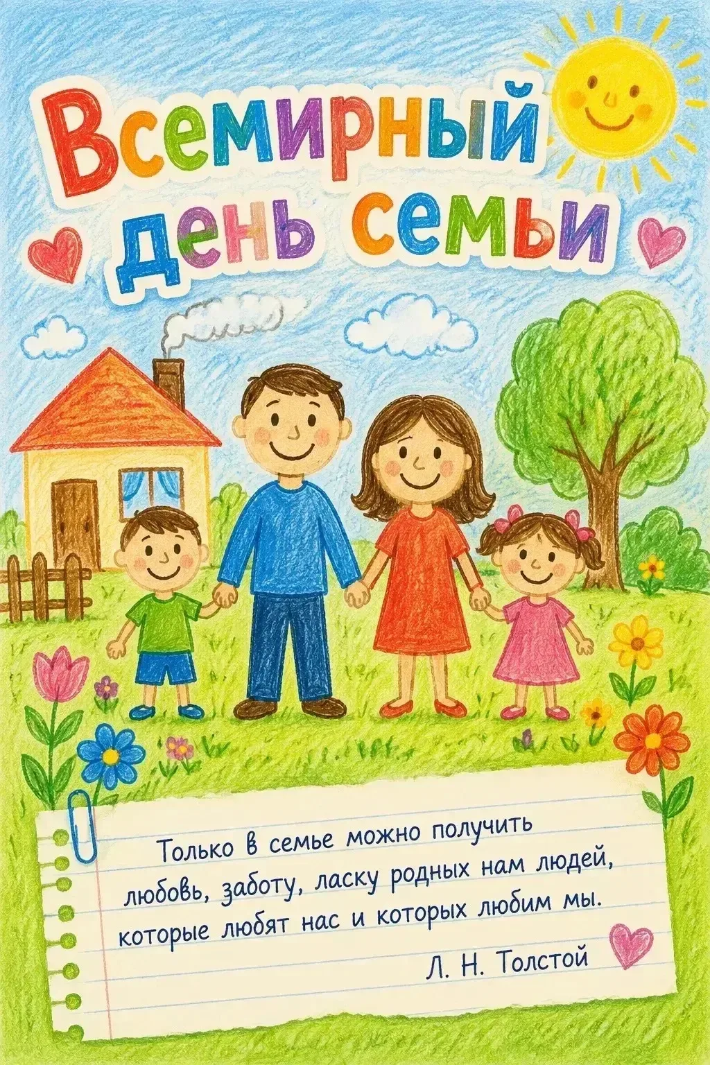 🌼 15 мая — Всемирный день семьи! 🌼