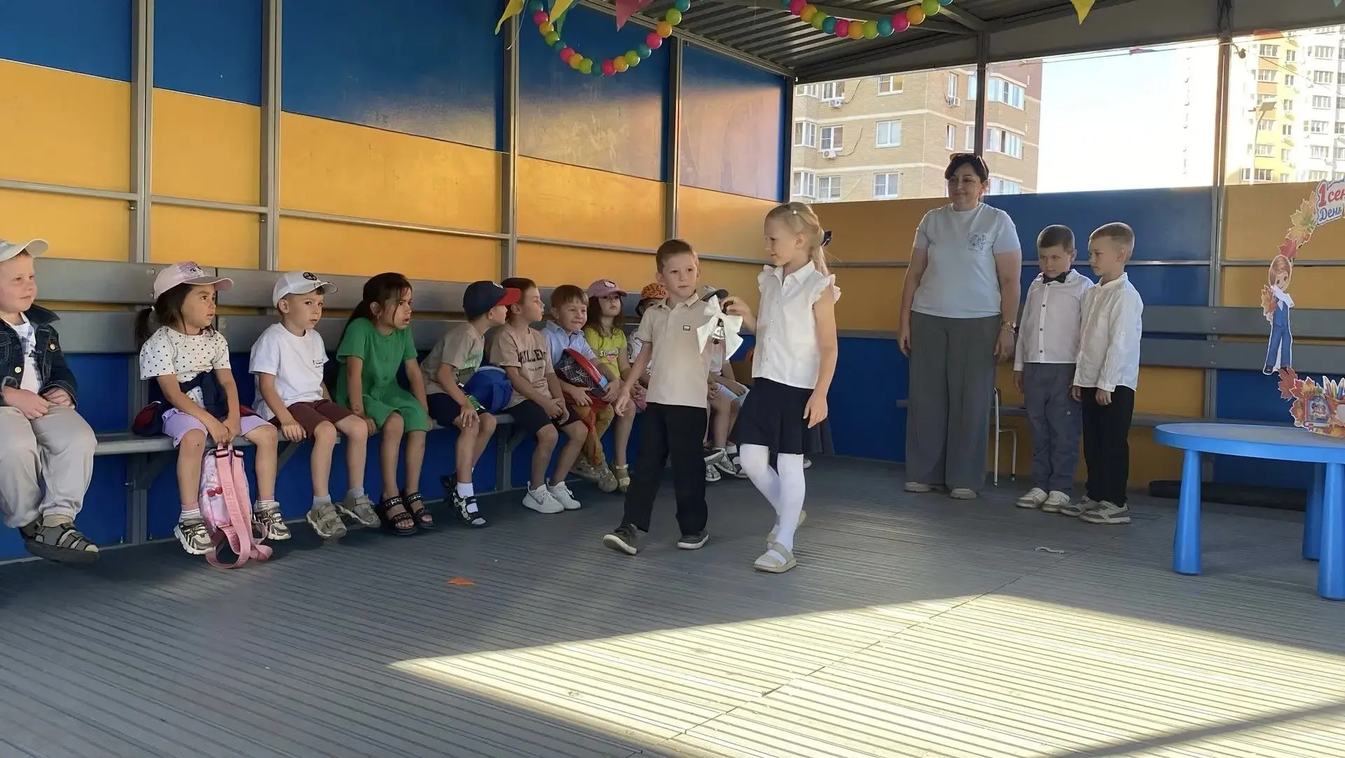 Согласно плану воспитательной работы ДОУ, воспитанники подготовительной группы № 7 «Ост...