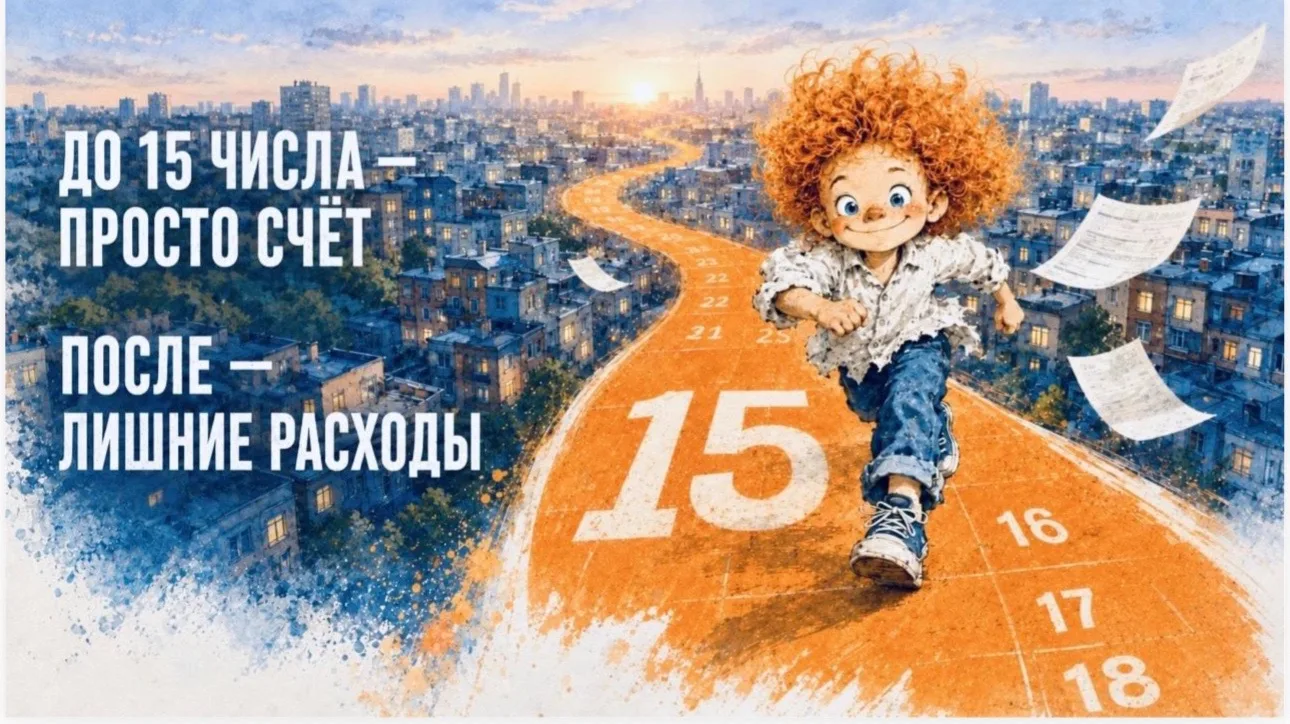 Середина августа – время закрывать счета за июль
