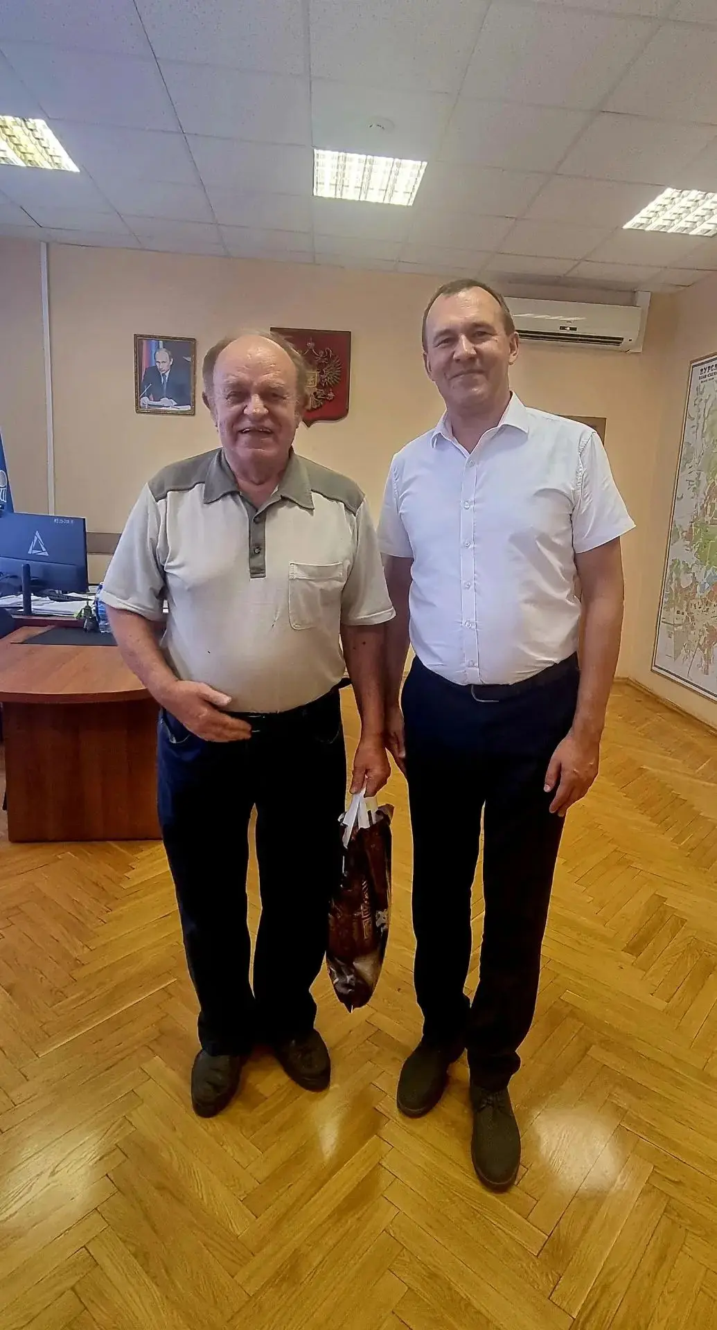 ✅️В администрации Железнодорожного округа состоялась встреча с представителями местного отделения Об