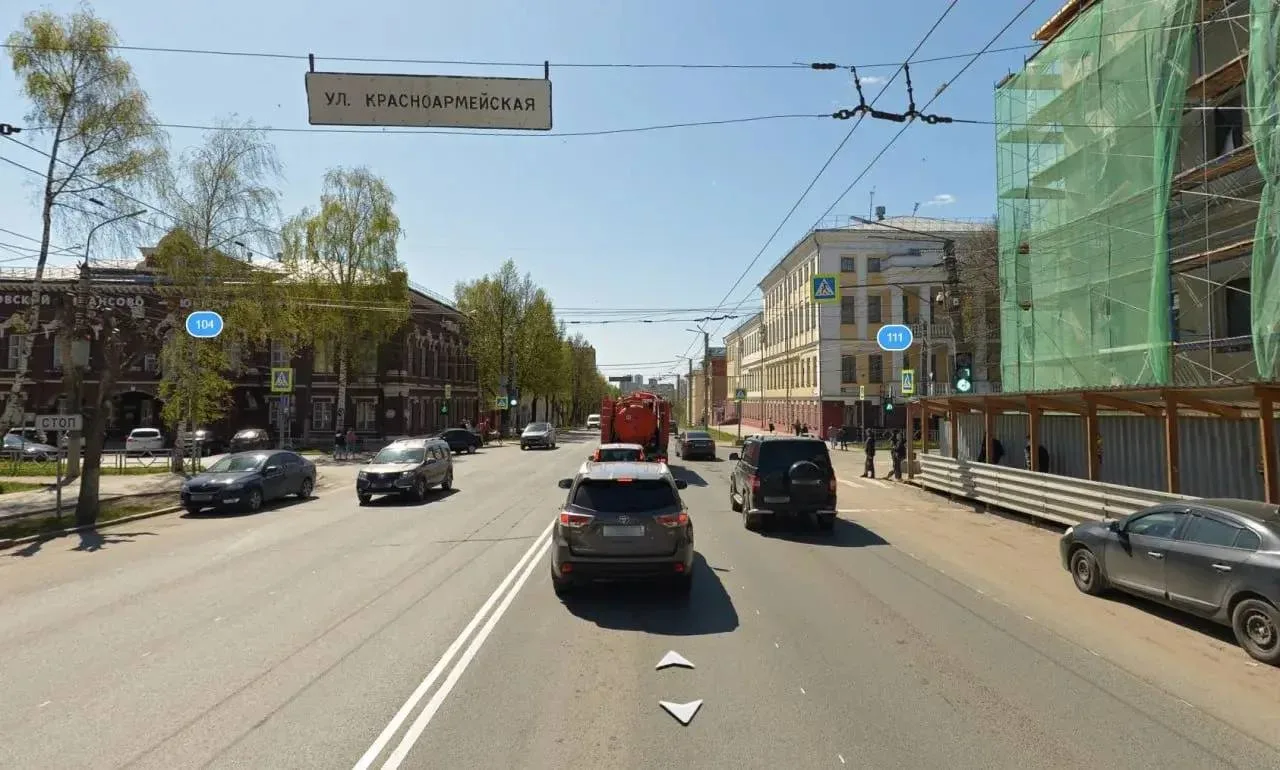 Перекресток улиц Ленина и Красноармейской перекроют на выходные