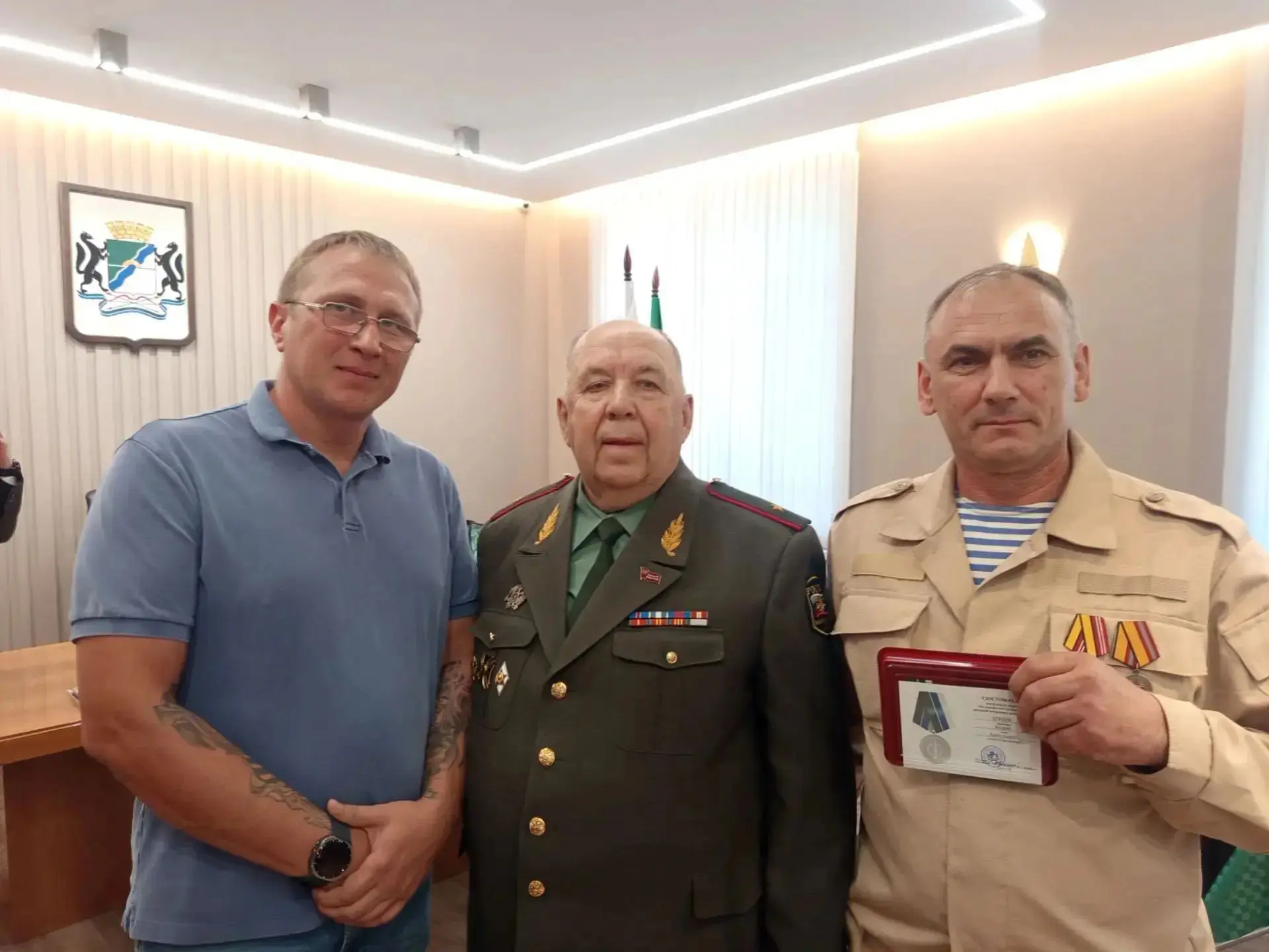 В нашей школе состоялась встреча с ветераном специальной военной операции Бритик Андрее...
