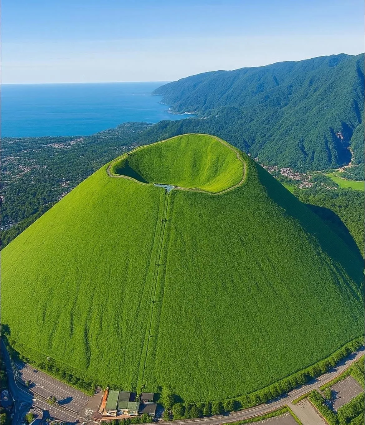 Гора Омуро (Mount Omuro) — это потухший вулкан на полуострове Идзу, Япония.