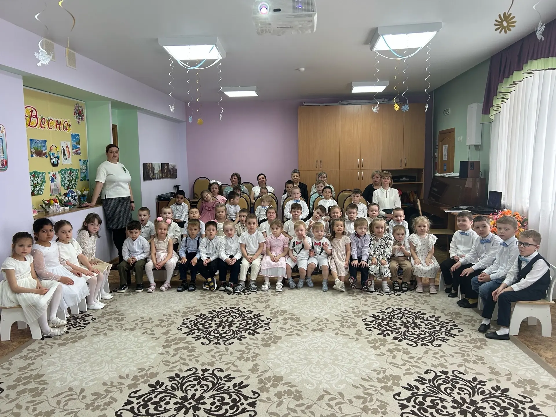 Сегодня в нашем детском саду было по-особенному светло и радостно! Праздник Благовещени...